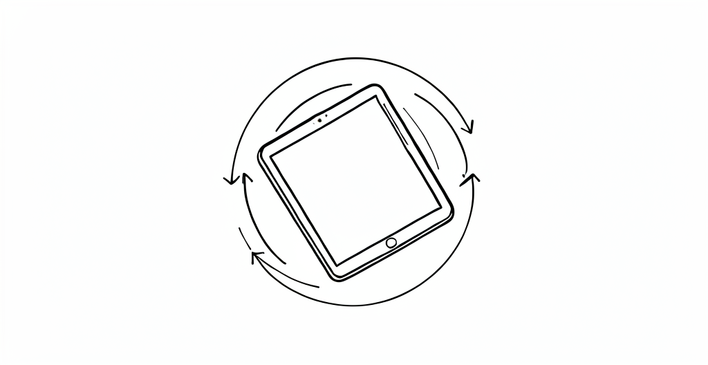 Locked rotation on Ipad - The Last Resort